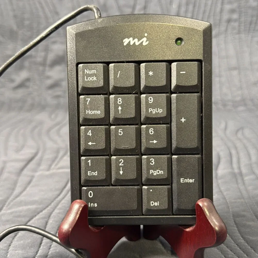 MI MIKIBO Numeric Plus USB Numeric Keypad NPKP55 Model NPKP55 Untestedx